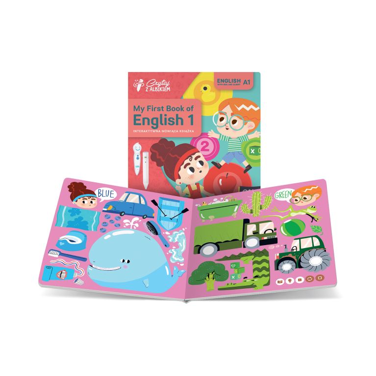                             Książka My First Book of English 1, 3+                        
